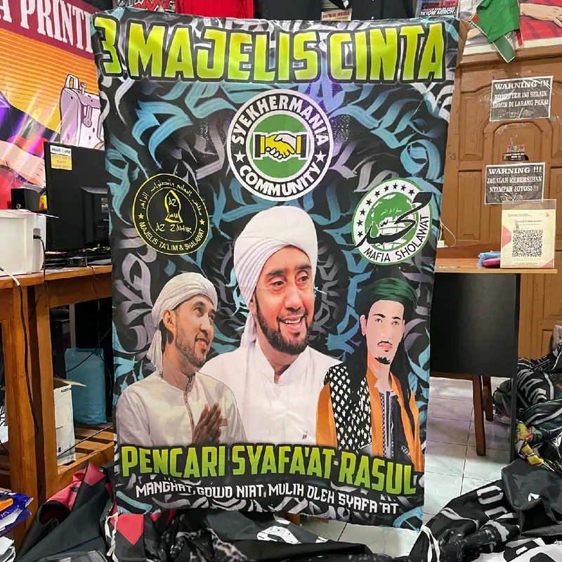 BENDERA SHOLAWAT HABIB SYECH TERMURAH LANGSUNG KIRIM 1