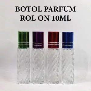 1 lusin (12 b0t0l) botol kosong rol on ulir 10ml model drat baru