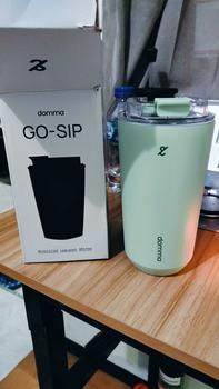 Product Review of [Domma] 480 ml Go-Sip Tumbler Double Wall Stainless Steel Insulated Water Bottle Botol Minum Thermos Kopi Teh Mug Vacuum from P**t ** F**i 0