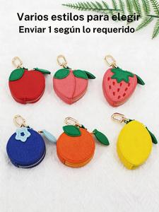 Bolsa de Llavero Impermeable de PU, Bolsa de Almacenamiento Mini Compacta y Portátil, Regalo Ideal para Niñas y Mujeres, Almacena Llaves Monedas Cosméticos Esenciales