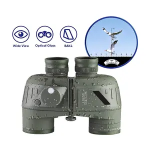 APEXEL 10X50 Marine Binoculars With Rangefinder Compass For Hunting