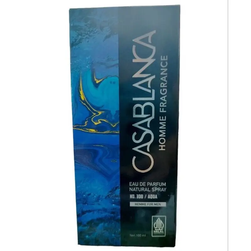 Parfum Casablanca Eau De Parfum Aqua 308 Perfume Wangi Pria Cair 100 ml 1