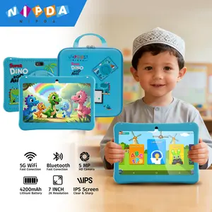 NIPDA Tablet Anak / Tablet Android Anak/Kids Tablet Study/ Tablet Anak IPS Screen/ Tablet Anak  2 Camera /6+128GB/Wifi Belajar APP