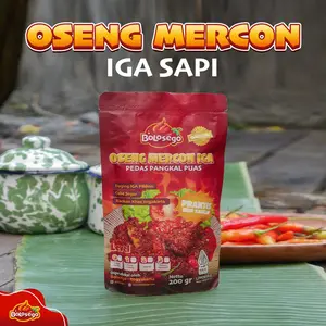 1 PACK OSENG MERCON IGA SAPI BOLOSEGO (200 GRAM)