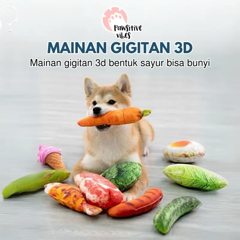 MAINAN BONEKA ANABUL MAINAN GIGITAN ANJING MAINAN BONEKA GIGITAN ANJING 0