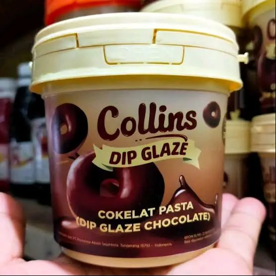 COLLINS GLAZE 300 GRAM / COLLINS 200 GRAM REPACK SEMUA RASA / COLLINS CRUNCHY 350 GRAM Ready SEMUA RASA Banana Coklat 4