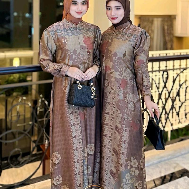 Liliana dress vol 3, vol 5,vol 6,gamis new lusy terbaru Muslim Wanita 9