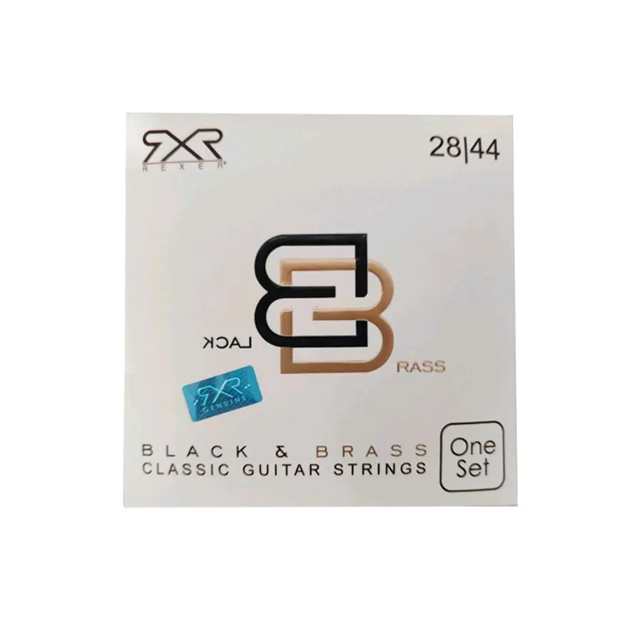 Senar Gitar Rexer Black Brass Classic Nylon 28 | 44