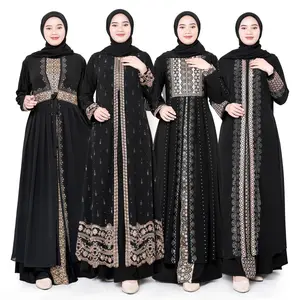 Comera - Abaya Jumbo Size XXL Hingga XXXXL 5L LD 110 - 140 Gamis Hadiah Spesial Ibu, Mertua & Istri