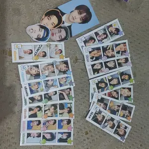 Photostrip Mini Cortis Fanmade warna warni | Fotostrip hiasan case