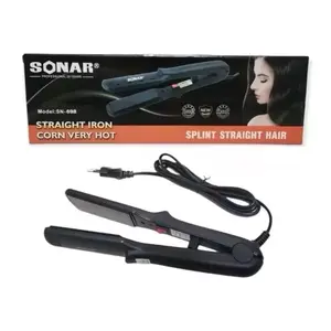 Catokan Rambut Sonar SN-698 | Catok Mini Praktis Anti Kusut | Pelurus Rambut Cepat Panas