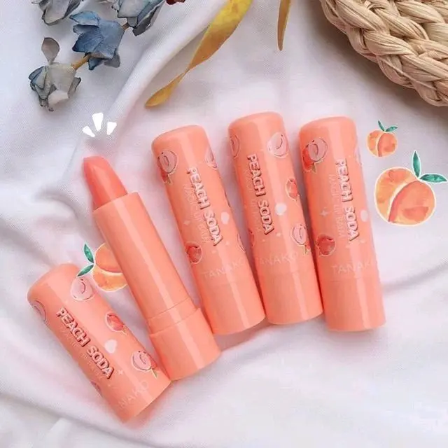 ( 3 PCS ) Paket Hemat Lip Balm Glossy Melembabkan Bibir Lipstik Lipbalm 6