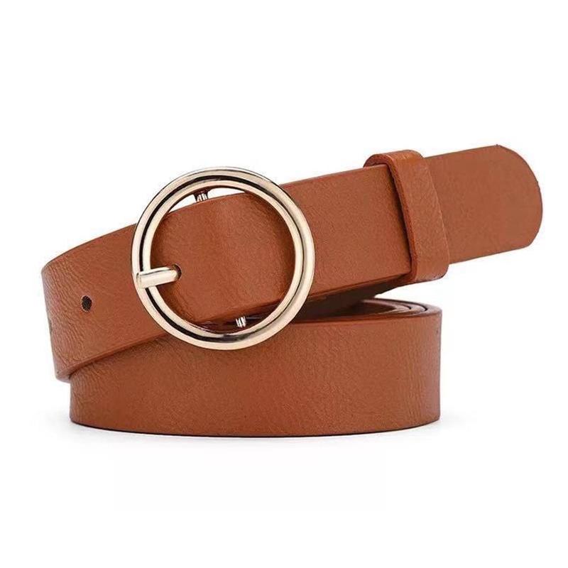 Product Introduction of Belt Women's Fashionable Leather Belt Elastic Elastic Jeans 1pcs Leather Waistband S Belt U6E2 23