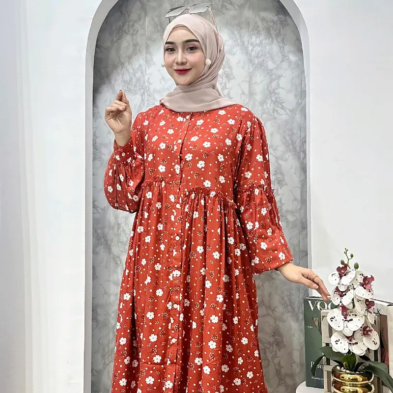 KIARA TUNIK - ATASAN RAYON MOTIF ADEM LEMBUT 6