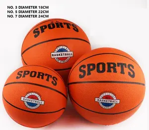 Bola Basket Impor Termurah Bola Latihan Sekolah Size 3 / 5 / 7