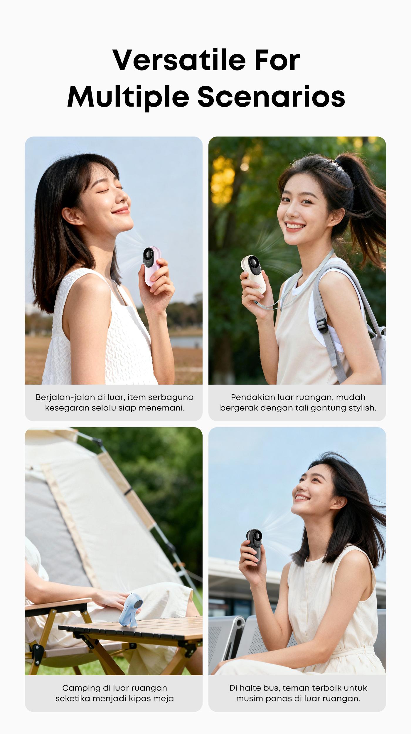 [NEW PRODUCT] OLIKE Turbo Mini Fan PF11 High Speed Kipas Angin dengan 100 Gears LED Display dan Baterai 11H Original