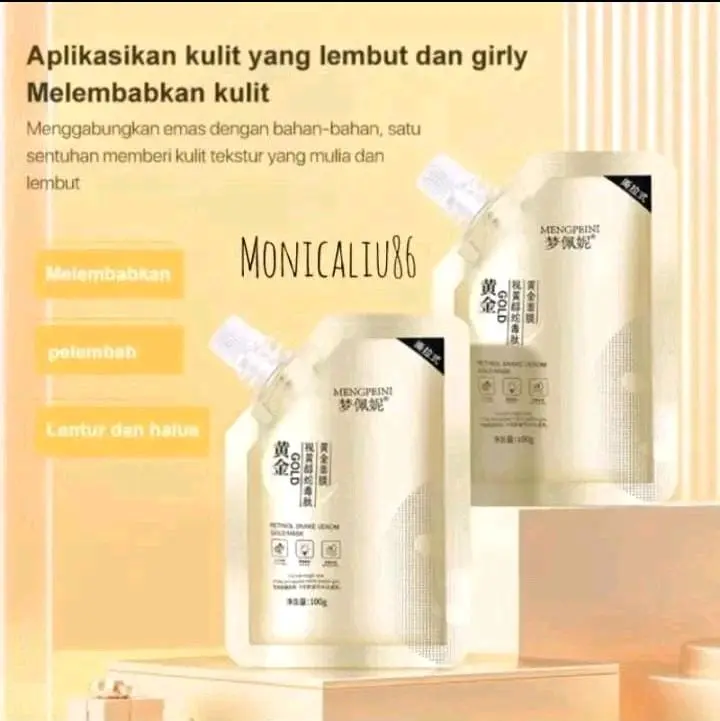 MENGPEINI FACE RETINOL MASKER Mawar