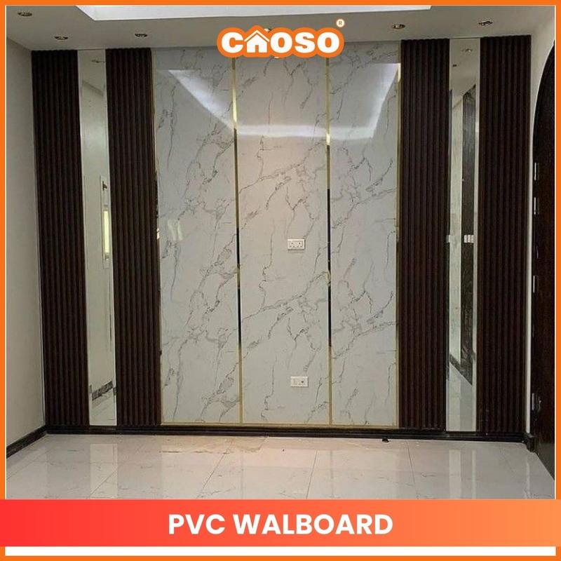 Wallboard Dinding Pvc | Wallboard WPC | Wallboard PVC 3 Meter 300cm X 40cm X 8mm Caoso.id 2