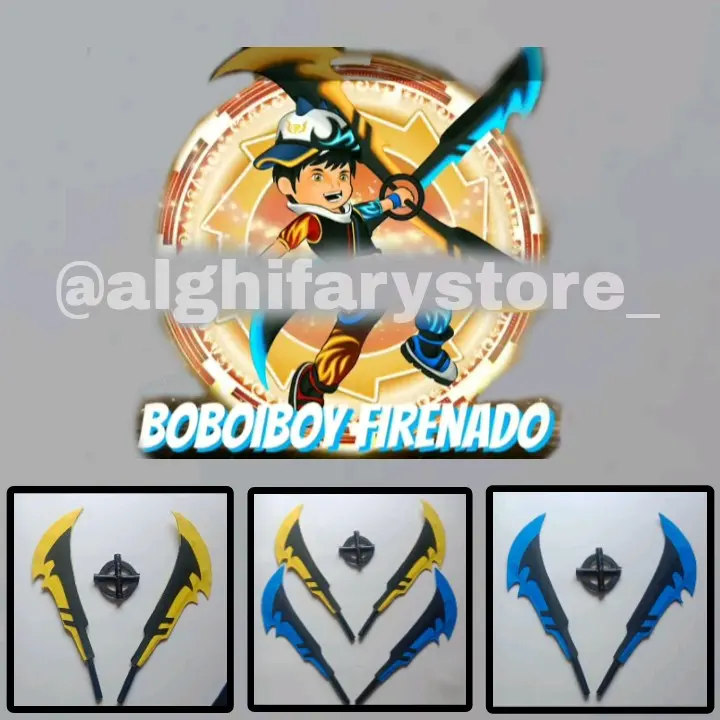 mainan pedang boboiboy firenado 0