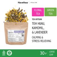 Gambar CHAMOMILE LAVENDER | Small Pouch | Haveltea | Floral Green Tea | Loose Leaf - Small Pouch LL dari HAVELTEA Kota Administrasi Jakarta Selatan 1 Tokopedia