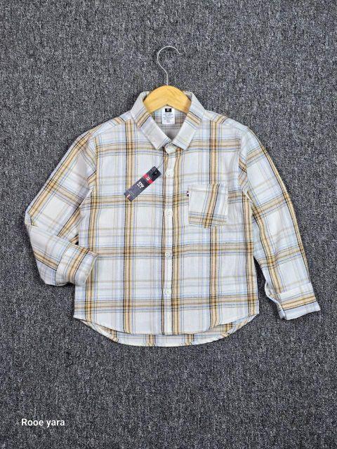 ROOE YARA KIDS & JUNIOR Kemeja Flanel Anak Usia 1-12 Tahun Lengan Panjang Size M L XL 2XL dan 3XL Best Seller Fashion anak motif  Kotak-Kotak