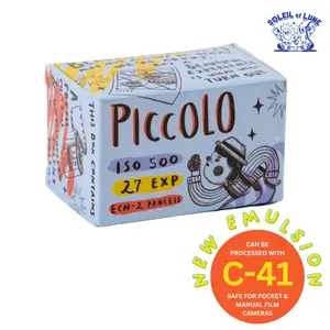 Piccolo Film 500 - Roll Film 35mm, ISO 500, 27exp