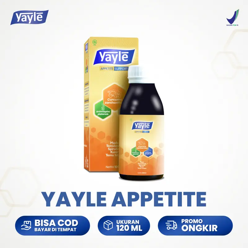 Yayle Appetite Support 120ml & 200ml - Madu Nutrisi untuk Si Kecil 0