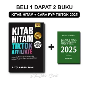 BELI 1 DAPAT 2 BUKU Kitab Hitam TIKTOK Affiliate & Buku Saku Cara FYP 2025