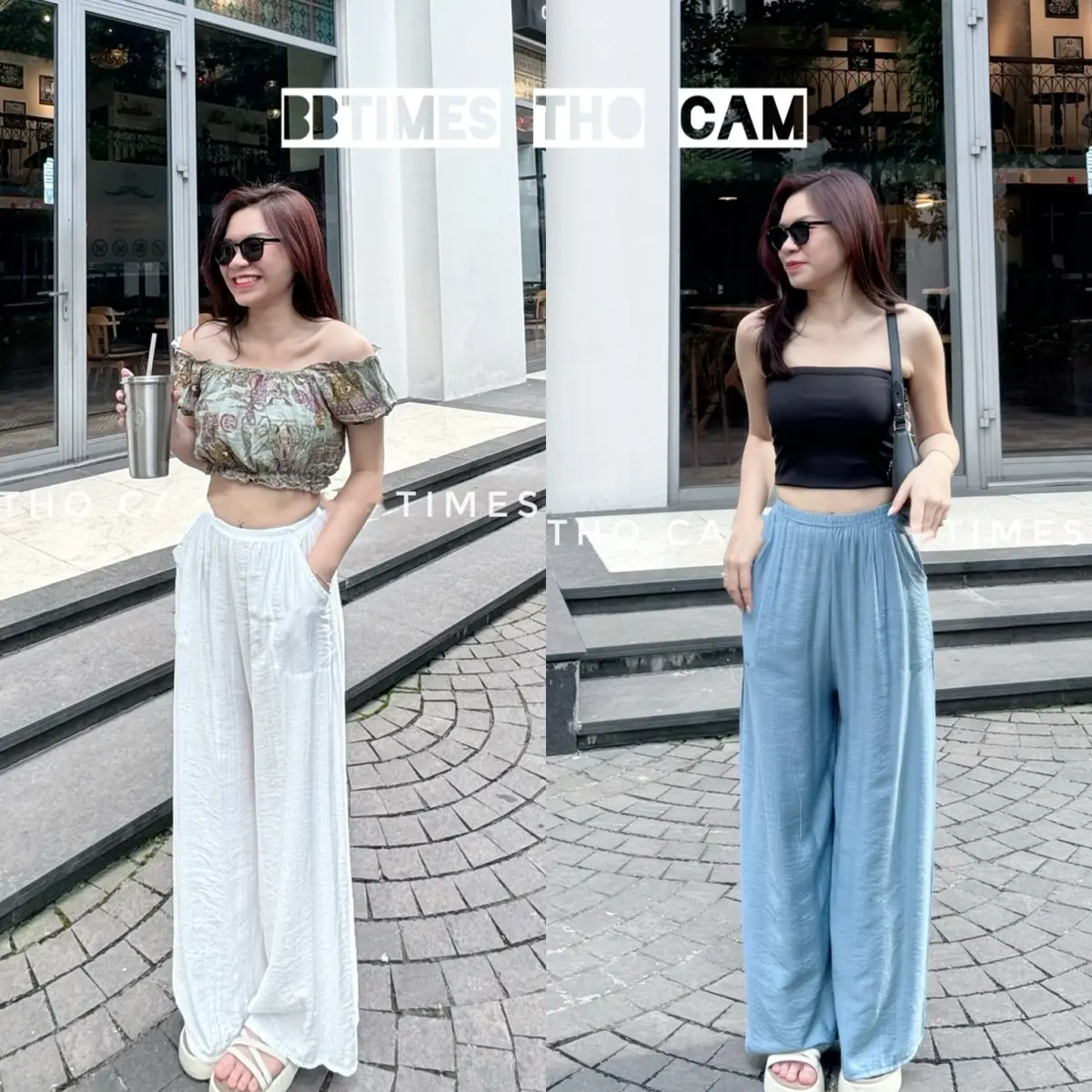 Quần Dài Đũi Ống Rộng Trơn Màu [Có Size]