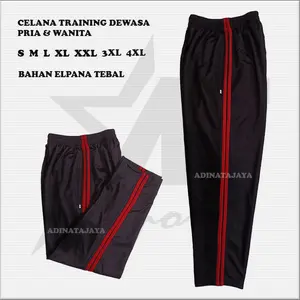 Celana Training Olahraga Dewasa Pria Wanita Sport Lari Joging Gym Senam Outdoor