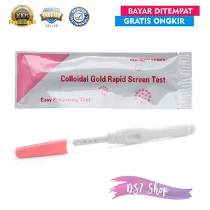 HCG Easy Pregnancy Test Stick Pink Colloidal Gold Tes Hamil Kehamilan Pen