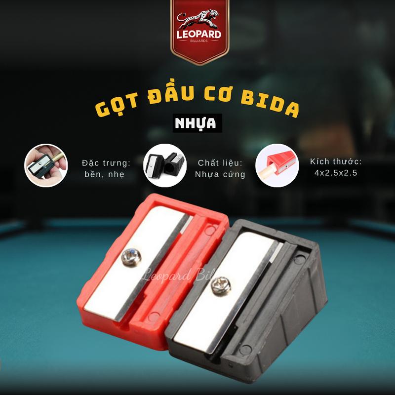 DỤNG CỤ GỌT ĐẦU CƠ BIDA - CHẤT LIỆU NHỰA - TIỆN LỢI - BỀN BỈ - LEOPARD BILLIARDS