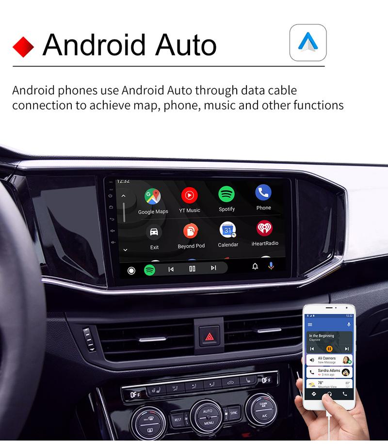 Product Introduction of CarlinKit CCPA Wireless CarPlay AI Box Wireless Android Auto USB Dongle Mirrorlink Bluetooth Auto Connect For Android Car Radio 32