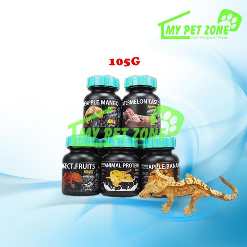 Knowing Fruit Paste Puree Crested Gecko Rhacodactylus Lizard Reptile ...
