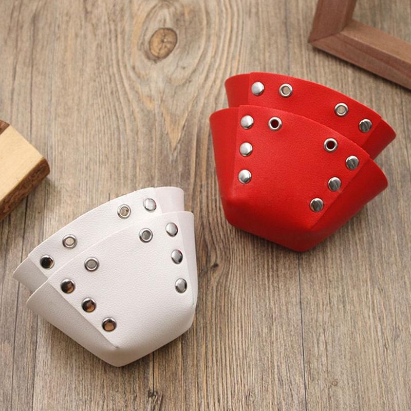 New PU Leather Roller Skate Toe Caps 5 Colors 105*50mm Skate Toe Guards Roller Skating Cap Roller Skate Parts 5