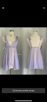 Product Review of Luckymm Dress Sleepwear Bahan Nilon Premium 227 from D**I Y**A 0