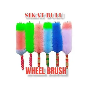 Whell Brush Sikat Cuci Motor Mobil Sikat Pembersih Serbaguna Car