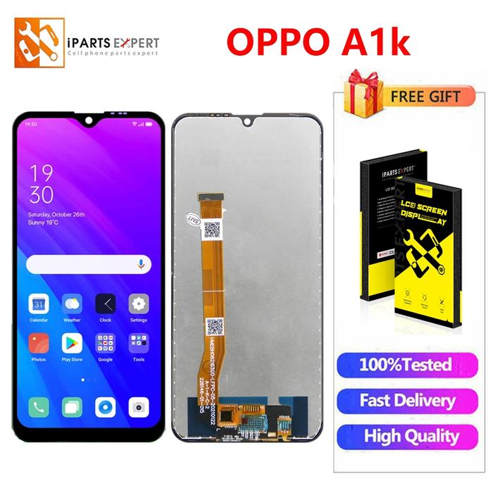 Gambar IPARTSEXPERT Original LCD For OPPO A1k Tampilan Layar Tanpa Bingkai Sentuh Digitizer dari IPARTSEXPERT Store Kab. Tangerang Tokopedia