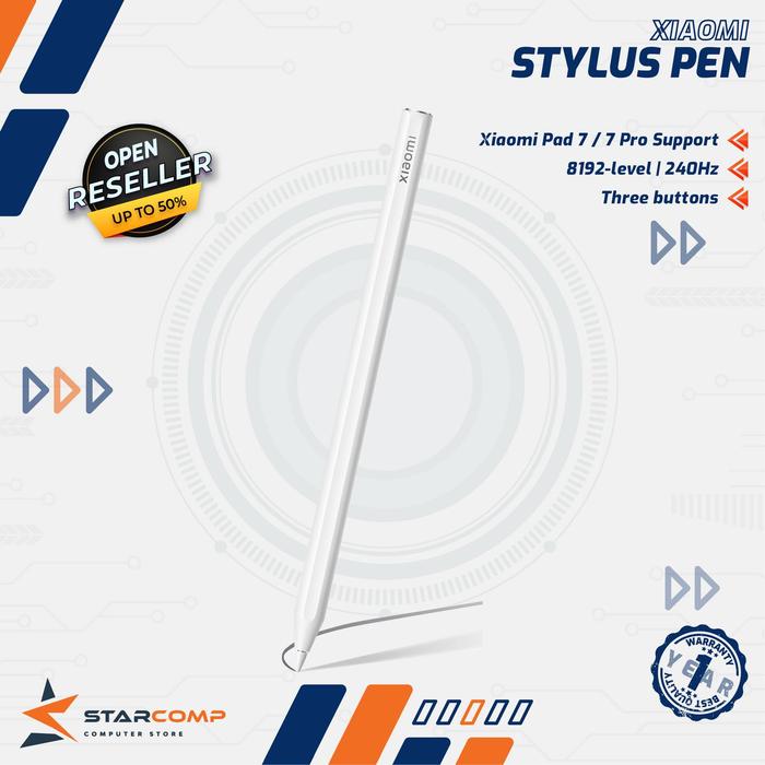 Gambar Xiaomi Focus Pen Stylus for Xiaomi Pad 7 / Pad 7 Pro Garansi Resmi dari Starcomp Solo Kota Surakarta Tokopedia