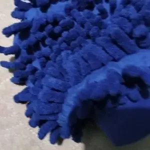 WERACE Sarung Tangan Microfiber Cendol Microfiber Chenille Mitt Serbaguna Lap Cuci Mobil Motor 2 Sisi Multifungsi