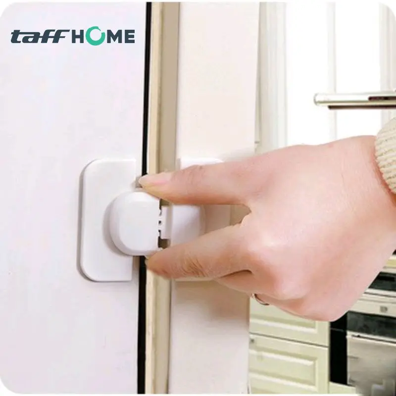 Safety Lock Pengunci Pintu Kulkas Tambahan Serbaguna Pengaman Lemari Laci