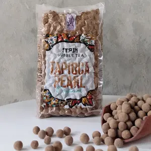 BOBA TAPIOCA PEARl IT PIN / Tapioka Pearl 1kg / BOBA Bubble Pearl / Topping Boba it pin  Bubuk Drink