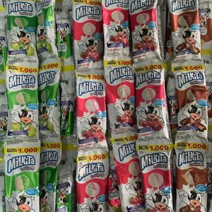 Milkita Lollipop | Rasa Coklat Starwberry Melon Candy