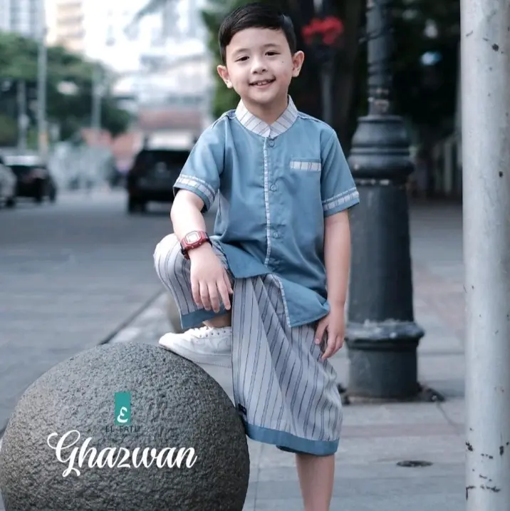 SET KOKO  SARCEL GHAZWAN NY ELFATH,SARCEL BEST SELLER Anak Muslim