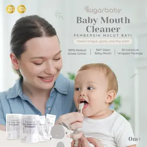 Sugarbaby Baby Mouth Cleaner pembersih mulut lidah bayi/ 30 pc Sikat gigi lidah bayi 0-2 tahun