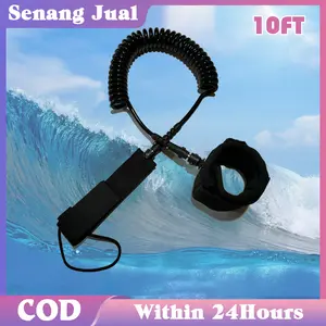 Leash Surfboard / Leash Surfing Teleskopik Untuk Stand Up Paddle Board