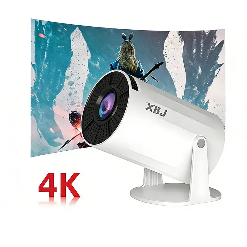 XBJ プロジェクター 1080P対応 350 ANSIルーメン 360°回転可能