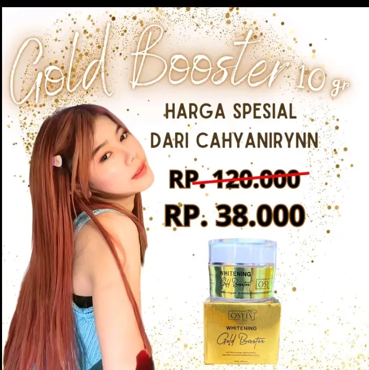 OSYIN GLOW WHITENING GOLD BOOSTER 10gr