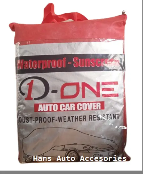 Body Cover Mobil Sedan Soluna Pakai No.8 Sarung Mobil Selimut Mobil Silver Coating - Car 2