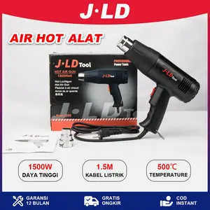JLD Hot Air Gun Heat Gun Mesin Blower Alat Pengering Pemanas Udara Stiker Kaca dll